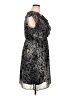 SOHO Apparel Ltd 100% Polyester Animal Print Black Cocktail Dress Size 16 (petite) - photo 4