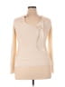 Banana Republic 100% Cotton Ivory Pullover Sweater Size M - photo 2