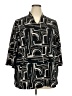 Ulla Popken Black Kimono Size 20 - photo 1