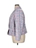 Talbots Plaid Purple Blazer Size 16 Petite - photo 5