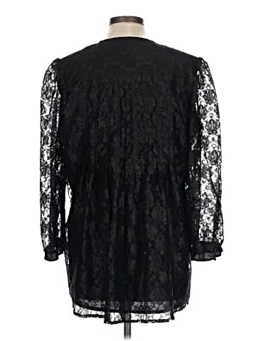Denim 24/7 3/4 Sleeve Blouse (view 2)