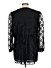 Denim 24/7 100% Polyester Black 3/4 Sleeve Blouse Size 12 - photo 2