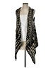 Buttons 100% Acrylic Black Cardigan Size S - photo 1
