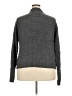 Lands' End Chevron-herringbone Gray Turtleneck Sweater Size 18 - photo 2