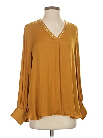 Carmen Carmen Marc Valvo Long Sleeve Blouse (view 1)