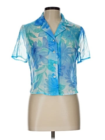 Studio 1 Short Sleeve Blouse (view 1)