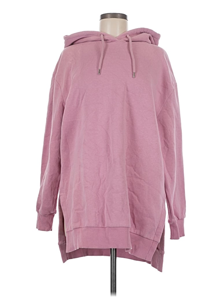 Pre-owned Papaya Pullover Hoodie In Pink