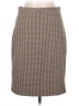 Premise Studio Houndstooth Brown Casual Skirt Size 8 Petite - photo 1