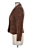 Street One 100% Polyester Tweed Brown Blazer Size EU 40 / US 10 - photo 5