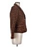 Street One 100% Polyester Tweed Brown Blazer Size EU 40 / US 10 - photo 4