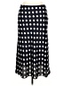 Halogen 100% Polyester Polka Dots Black Casual Skirt Size XL - photo 1