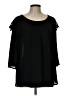 Moa U.S.A. Black 3/4 Sleeve Blouse Size L - photo 1