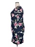 Assorted Brands 100% Cotton Print Blue Casual Dress Size 18 - photo 5