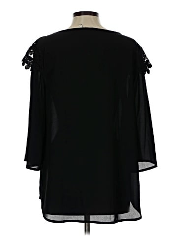 Moa U.S.A. 3/4 Sleeve Blouse (view 2)
