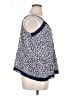 Torrid Blue Sleeveless Blouse Size 1X Plus (1) - photo 4