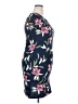 Assorted Brands 100% Cotton Print Blue Casual Dress Size 18 - photo 4