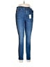 Express Color Block Blue Jeans Size 8R - photo 1