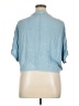 Style Envy 100% Rayon Blue Short Sleeve Blouse Size XL - photo 2