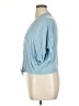 Style Envy 100% Rayon Blue Short Sleeve Blouse Size XL - photo 5