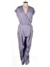 Halara 100% Polyester Solid Purple Jumpsuit Size L - photo 1