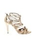 Pierre Hardy 100% Leather Metallic Gold Sandals Size EU 38 1/2 - photo 1