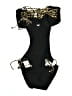Bongo Solid Black One Piece Swimsuit Size L - photo 2