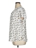 Fun2Fun Silver Short Sleeve Blouse Size 1X - photo 5