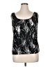 Alex Evenings Black Sleeveless Top Size 1X - photo 1