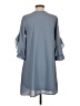 Millibon 100% Polyester Gray Casual Dress Size S - photo 2