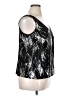 Alex Evenings Black Sleeveless Top Size 1X - photo 4