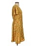 Monteau 100% Polyester Paisley Yellow Casual Dress Size S - photo 4