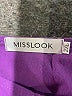 Misslook Solid Purple Jumpsuit Size 2X - photo 4