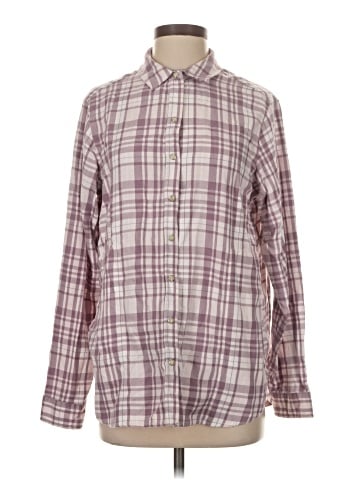 Jachs Girlfriend Long Sleeve Button-Down Shirt (view 1)