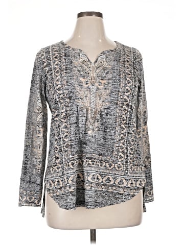 One World Long Sleeve Blouse (view 1)