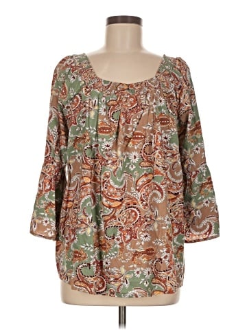 Erika 3/4 Sleeve Blouse (view 1)