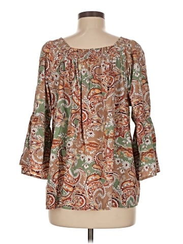 Erika 3/4 Sleeve Blouse (view 2)