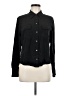 Equipment Black Long Sleeve Button-Down Shirt Size M - photo 1