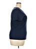 Karen Scott 100% Cotton Blue Short Sleeve T-Shirt Size XXL (petite) - photo 4