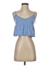 Me To We Blue Sleeveless Top Size S - photo 1