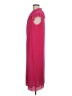 J. McLaughlin 100% Polyester Solid Pink Casual Dress Size M - photo 5