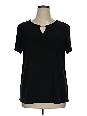 Jones New York Signature Short Sleeve Top (view 1)