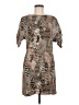 Rag & Bone 100% Polyester Animal Print Brown Cocktail Dress Size M (estimated) - photo 1