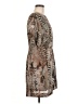 Rag & Bone 100% Polyester Animal Print Brown Cocktail Dress Size M (estimated) - photo 4