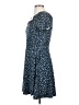 Nine Britton Polka Dots Blue Casual Dress Size S - photo 5