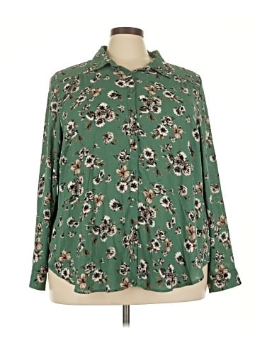 Torrid Long Sleeve Blouse (view 1)