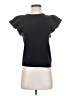 Express 100% Cotton Black Short Sleeve Top Size XS - photo 1