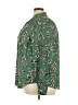 Torrid 100% Polyester Floral Green Long Sleeve Blouse Size 3X Plus (3) - photo 5
