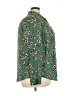 Torrid 100% Polyester Floral Green Long Sleeve Blouse Size 3X Plus (3) - photo 4