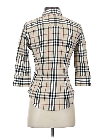 Burberry Check print button down (view 2)