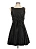 Assorted Brands Solid Black Casual Dress Size M - photo 1